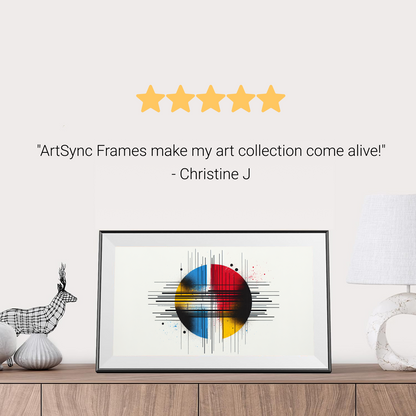 ArtSync AI Frame - 15.6 Inch Digital Display